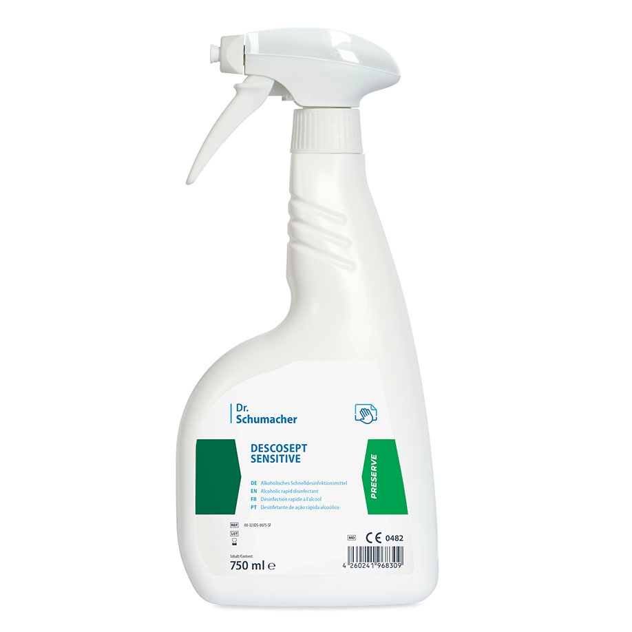 Descosept Sensitive 750ml Triggerflasche Flächenschnelldesinfektion