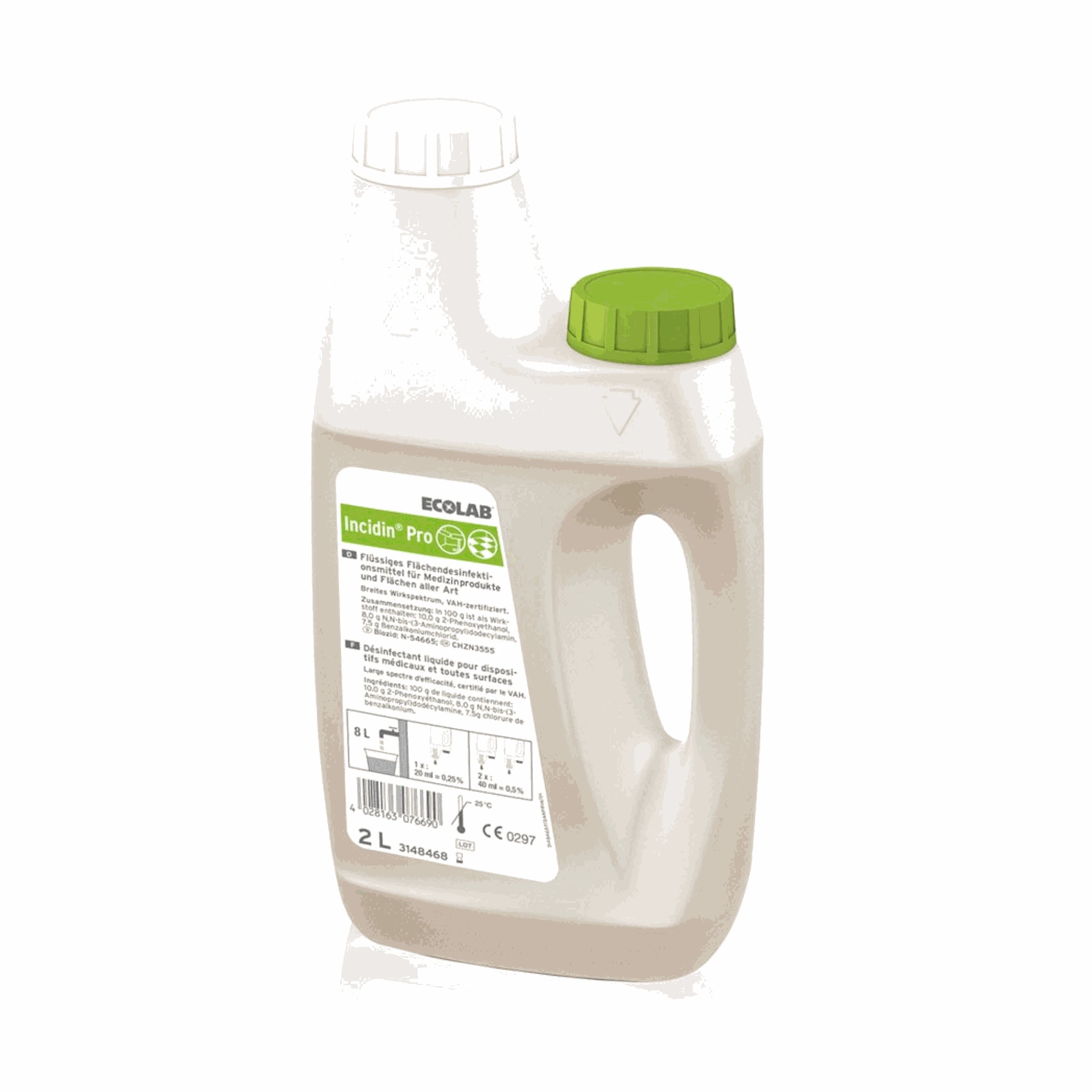 [ECO 3076680] Ecolab Incidin Pro 2 L