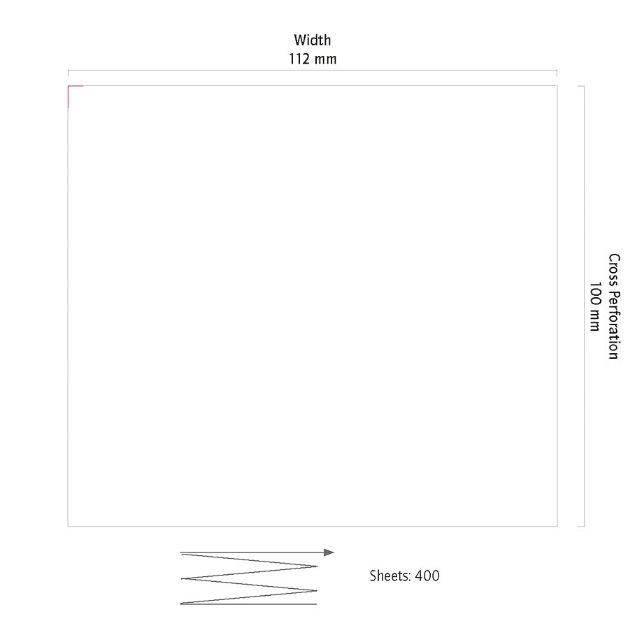 [EKG 3002018] Kranzbühler Logidop 1-6 Druckerpapier 112 mm x 100 mm (400 Bl.)