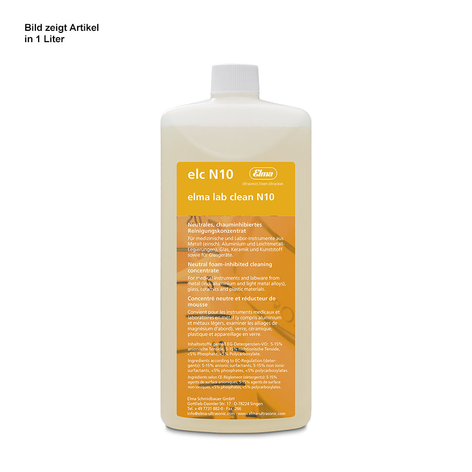 Elma lab clean N10 Reinigungslösung 2,5 Ltr.
