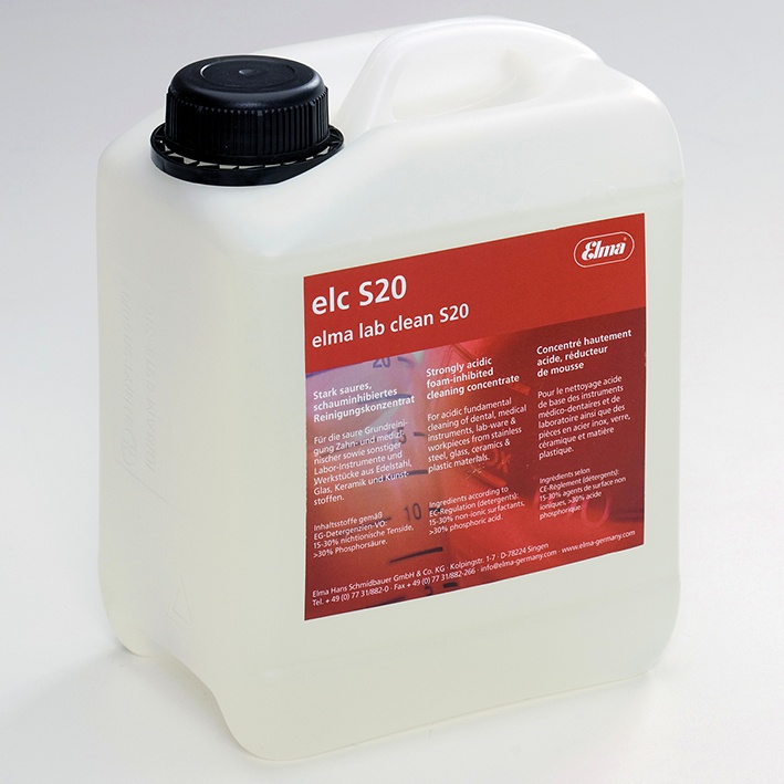 [ELM 8000190] Elma jab clean S20 Reinigungslösung 1 Ltr.