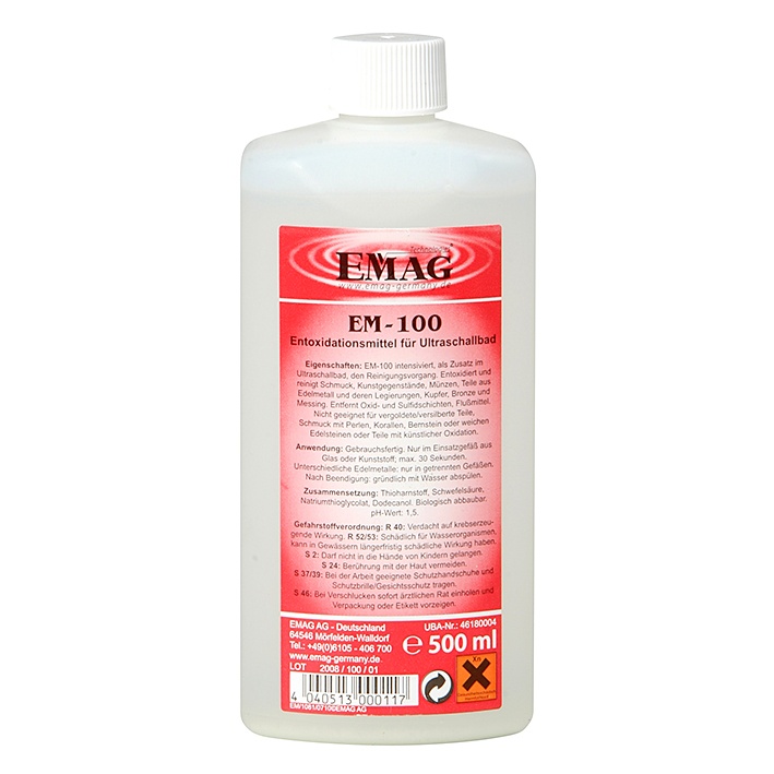 [EMI 61004] Reinigungskonzentrat Entoxidation EM-100 0,5 Ltr.