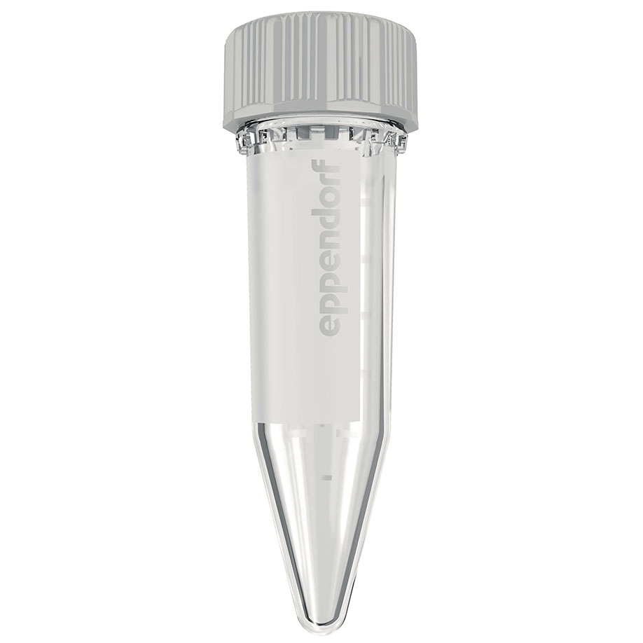 Tubes 5,0 ml PCR clean farblos, konisch Mit Schraubdeckel (200 Stck.)