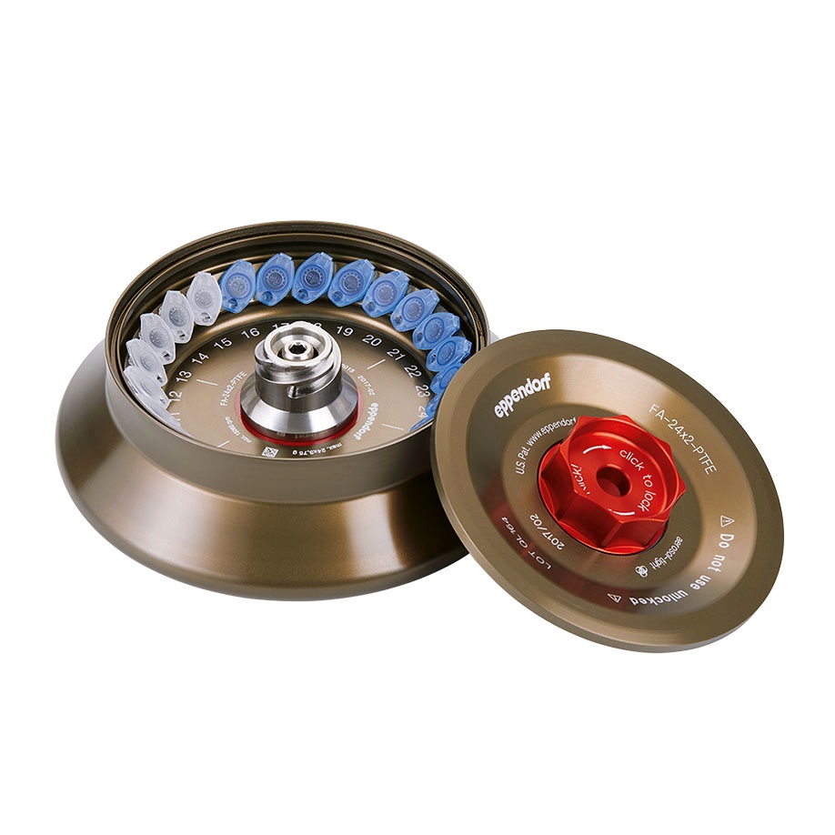 [EPP 5495 503.005] Rotor FA-24x2-PTFE aerosoldicht Inkl. Aerosoldichtem Rotordeckel