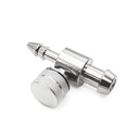 Gebläse allein mit Auslassschraube Metall verchromt