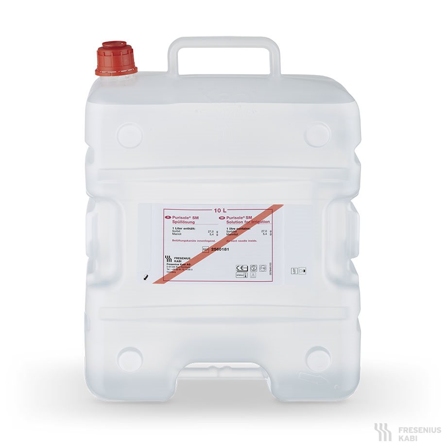 Purisole SM verdünnt 10 Ltr. Flachbehälter mit Stopfenanschluss
