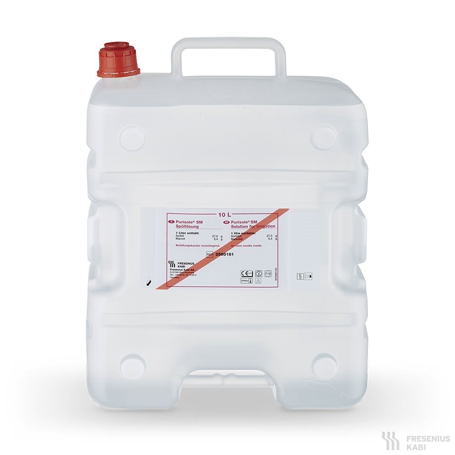 Purisole SM verdünnt 10 Ltr. Flachbehälter mit Stopfenanschluss