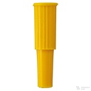 Steck-Stopfen gelb Luer