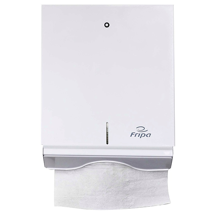 [FRI 2340002] Fripa - Handtuchspender Metall weiß Groß