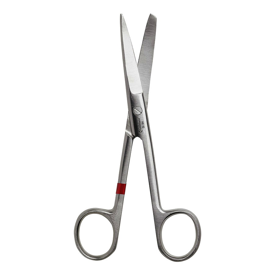 [FRM 36280-3] Chir. Scheren gebogen, stumpf/spitz 14,5 cm, zum Einmalgebrauch (25 Stck.)