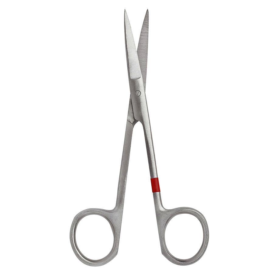 Irisscheren gebogen, spitz/spitz 11 cm, zum Einmalgebrauch (25 Stck.)