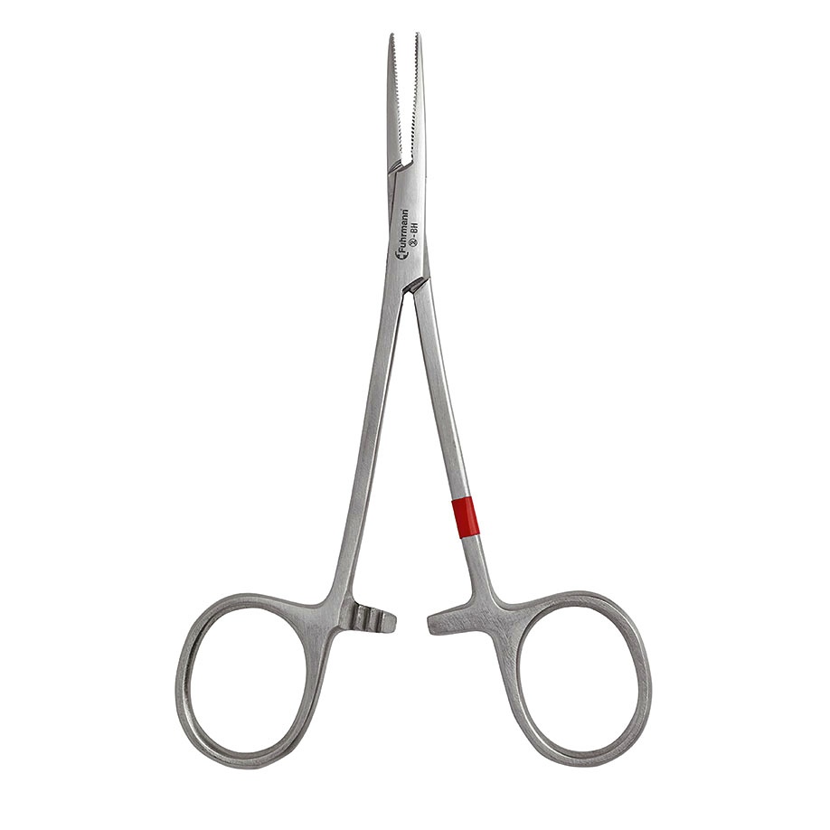 [FRM 38942-3] Anat. Mosquitoklemmen gebogen 12,5 cm, zum Einmalgebrauch (25 Stck.)