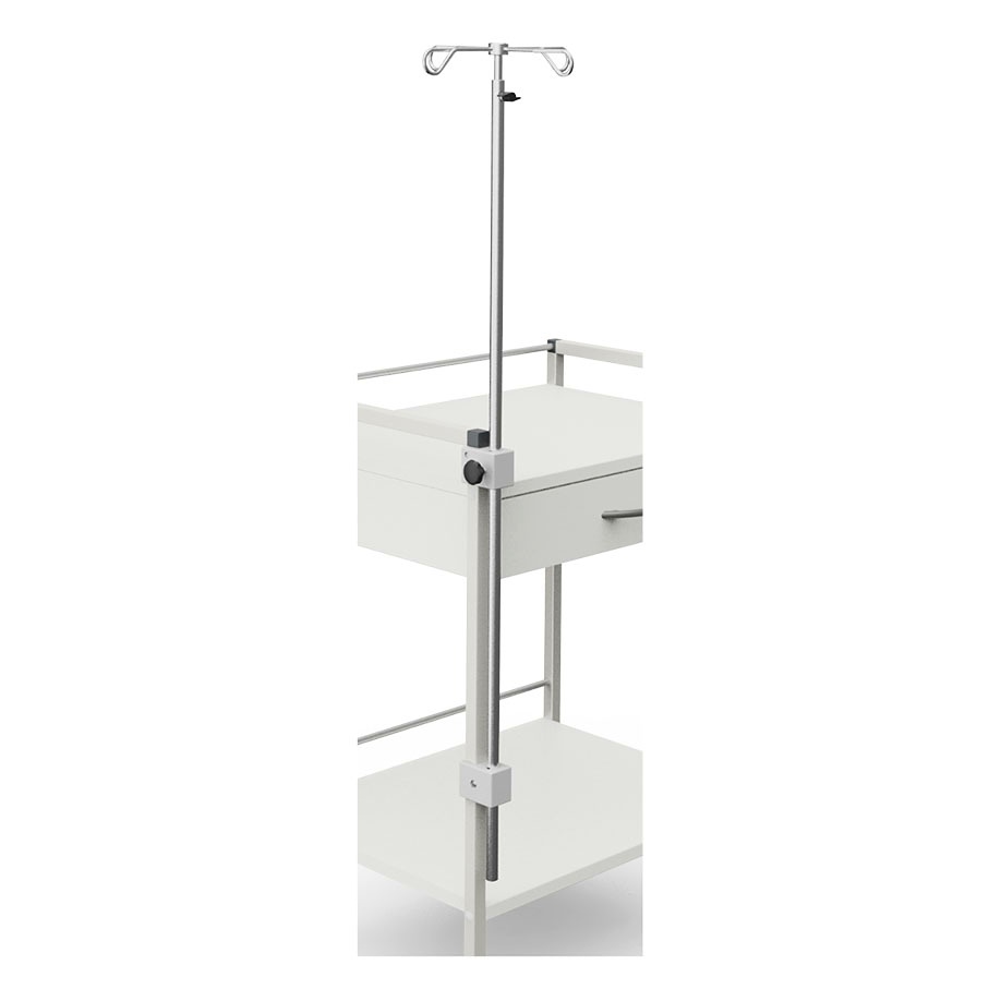 [HAE 04621] Infusionsflaschenhalter verchromt