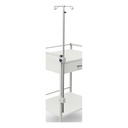 Infusionsflaschenhalter verchromt