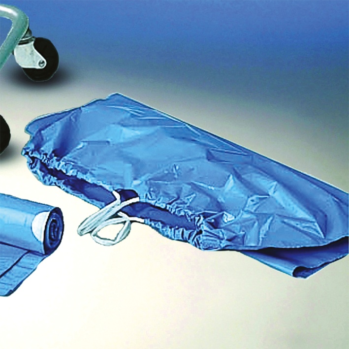 Einwegsäcke aus Polyäthylen 60-70 Ltr. 575 x 1000 x 0,04 mm blau (250 Stck.)