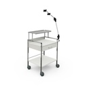 Variocar 60 Gerätewagen ER 1 911 mm hoch, mit 1 Schublade, weiß