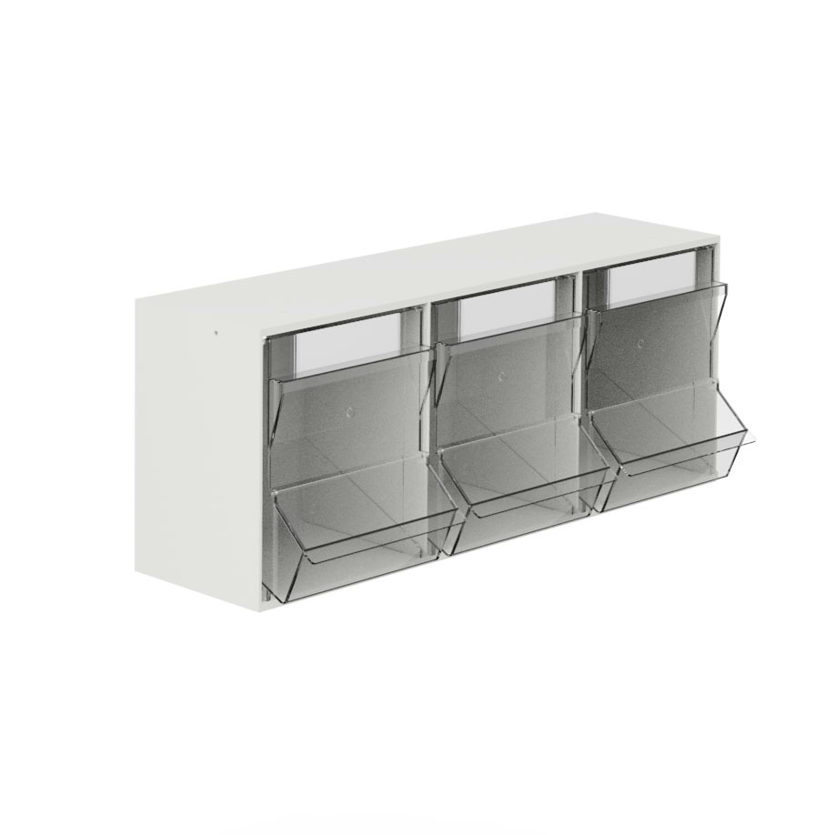 [HAE 11368] Spritzenspender PicBox 3-fach Wandmodell