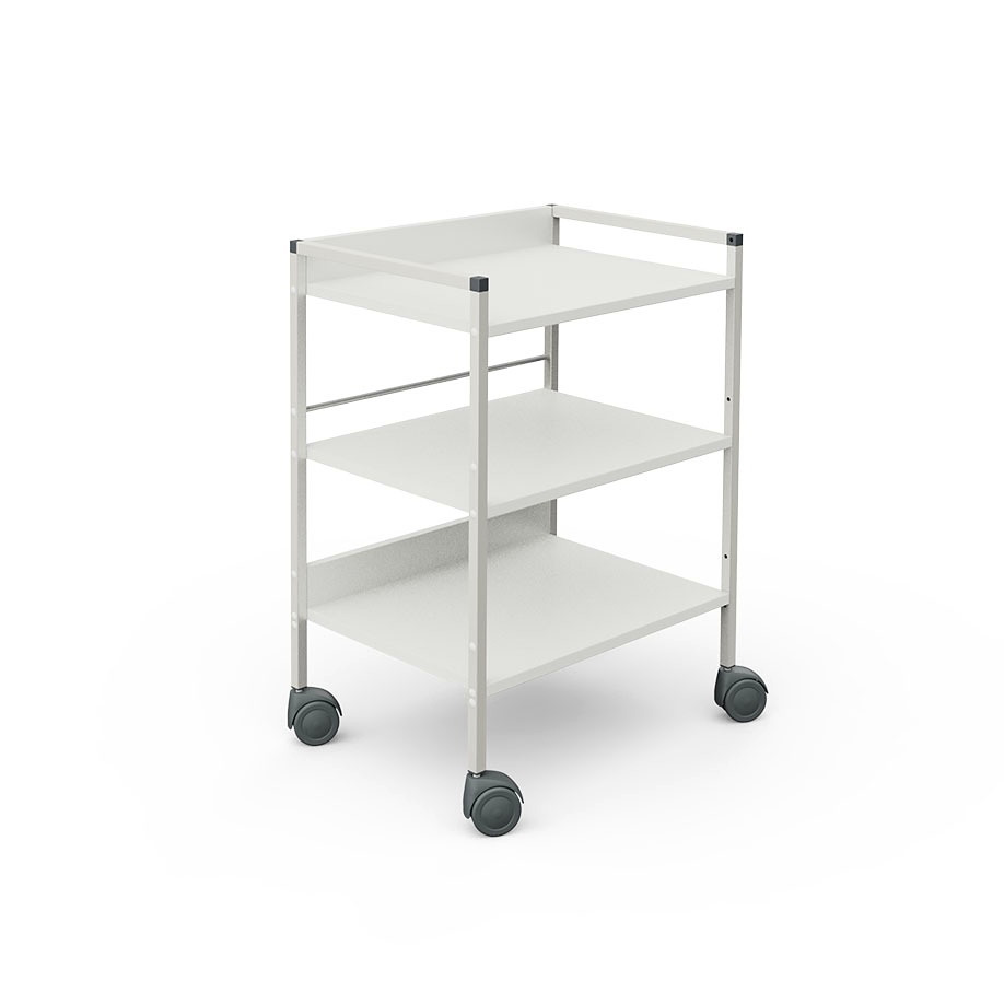 Regalwagen 08/16 803 mm hoch Weiß
