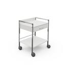 Variocar 45 Basiswagen 703 mm hoch Mit 1 Schublade, weiß