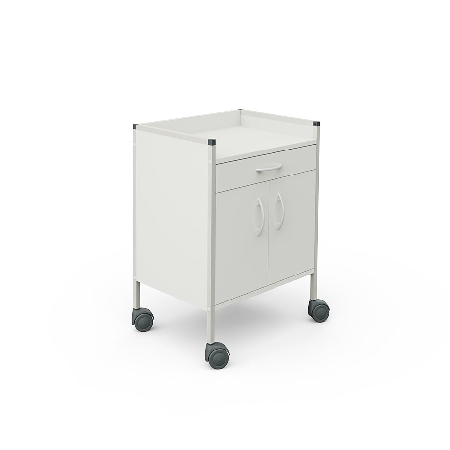 Schrankwagen 08/16 833 mm hoch Mit 1 Schublade, 1 Facheinlage