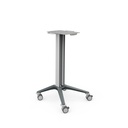 Bravo Basiswagen 2, grau Mit Metall-Ablageplatte