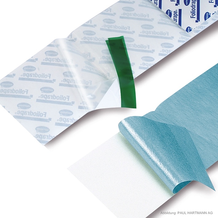 [HAP 258347] Foliodrape OP-Klebestreifen steril 10 x 50 cm (115 Stck.)