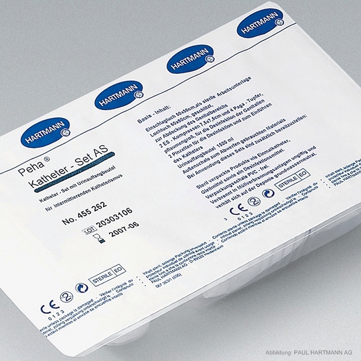 Peha Katheter-Set AS steril Basis-Inhalt