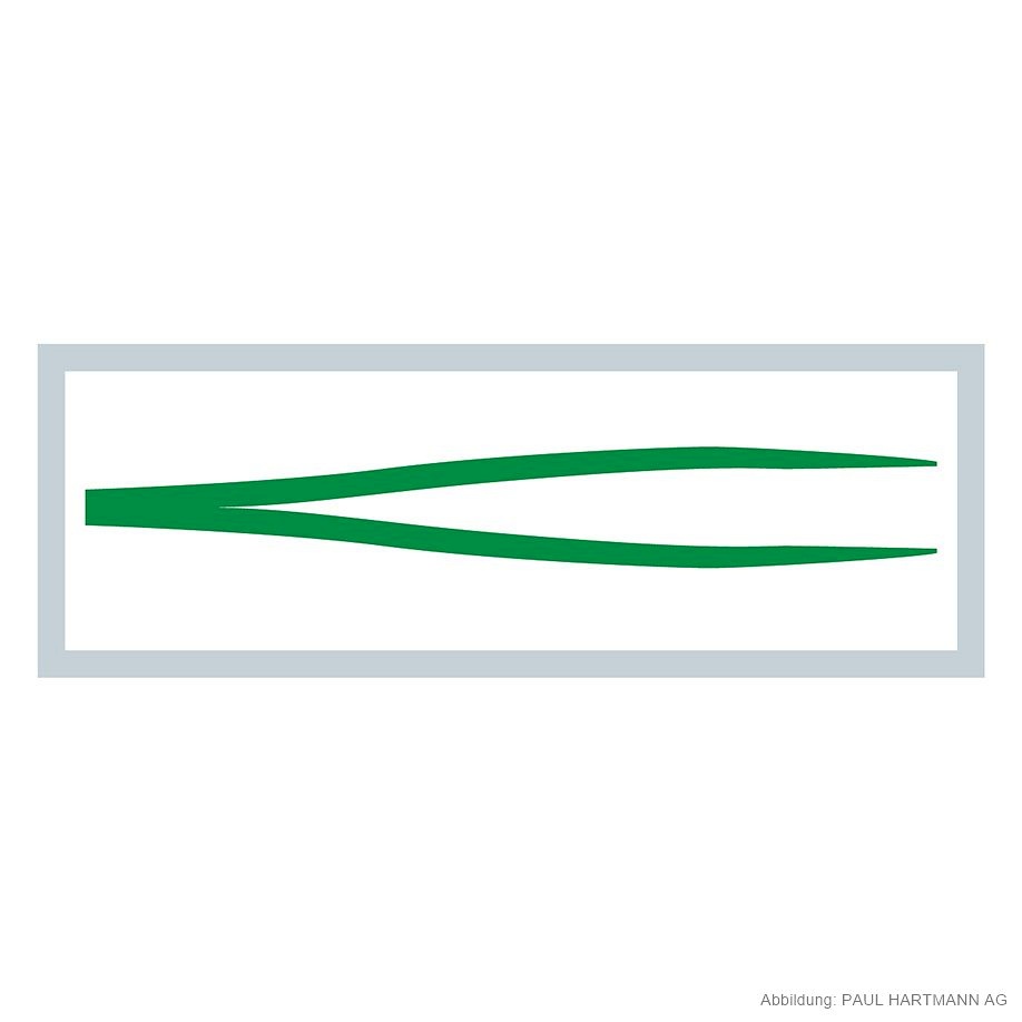 [HAP 712056] Anatomische Pinzette 12,5 cm Grün