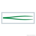 Anatomische Pinzette 12,5 cm Grün