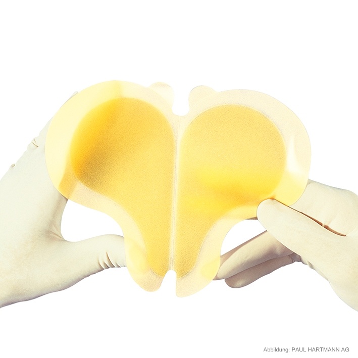 [HAP 900755] Hydrocoll sacral Hydrokolloidverband Steril 12 x 18 cm (5 Stck.)