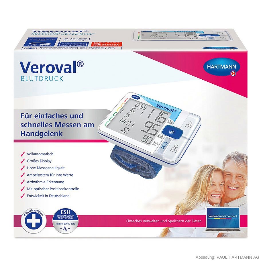 [HAP 925321] Veroval Handgelenk-Blutdruckmessgerät