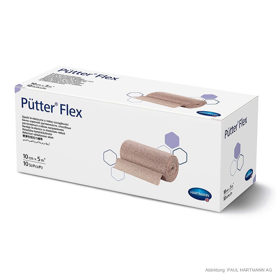 [HAP 931833] PütterFlex Kurzzugbinden 5 m x 10 cm (10 Stck.)