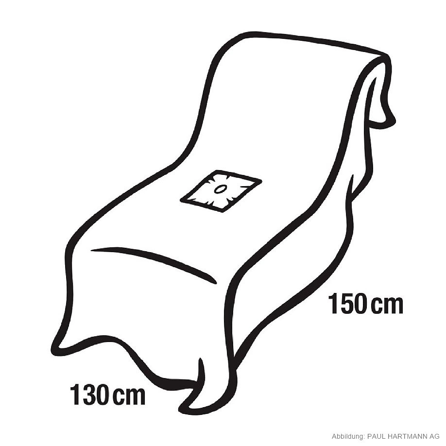 [HAP 936651] Foliodrape Protect Extremitätentuch 130 x 150 cm (23 Stck.)