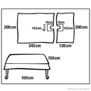 Foliodrape Protect HNO-/MKG-Set III Steril, einzeln verpackt (6 Sets)