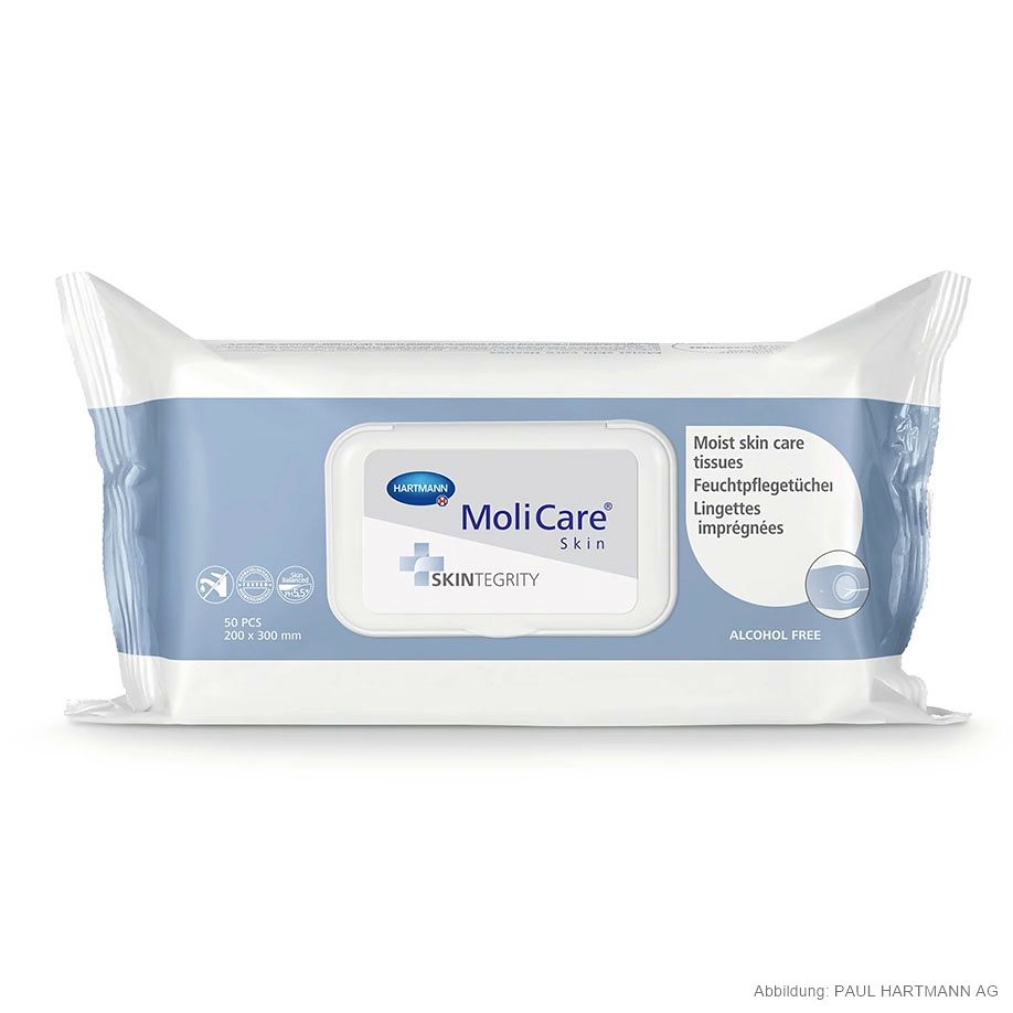 [HAP 995075] MoliCare Skin Feuchtpflegetücher (50 Stck.)