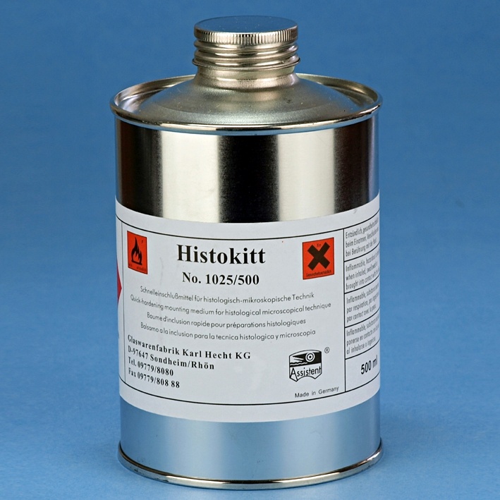 [HCT 41025010] Histokitt 500 ml Mikroskopier-Einschlussmittel