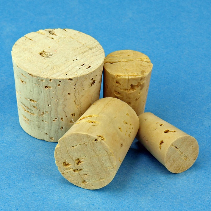 [HCT 41594016] Spitze Korkstopfen, 1a-Qualität Porenarm, 16 x 13 x 22 mm