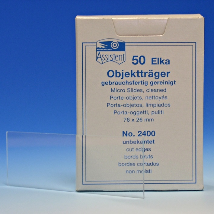 [HCT 42400010] Objektträger ELKA 76 x 26 mm (50 Stck.)