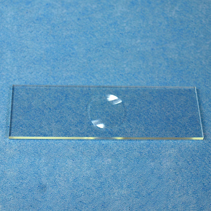 Objektträger mit 1 Vertiefung 76 x 26 mm