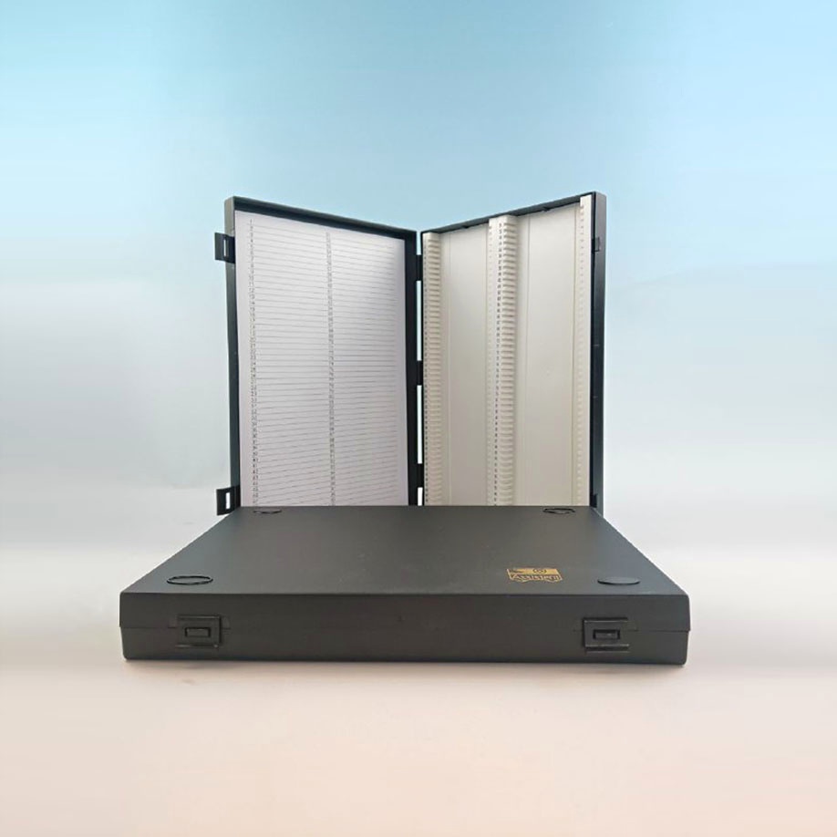 [HCT 42701020] Präparatenkasten, antistatisch Für 100 Objektträger