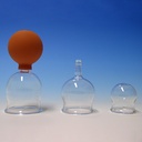 Schröpfkopf ohne Olive, ohne Ball 4,4 cm Ø, mundgeblasen, CE