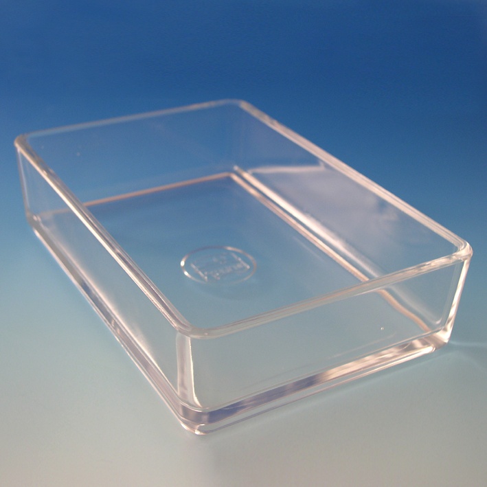 [HCT 42900003] Instrumentenschale aus Glas, ohne Deckel 20 x 10 x 5 cm