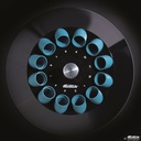 Winkelrotor 12-fach Komplett mit Hülsen, Winkel 35°