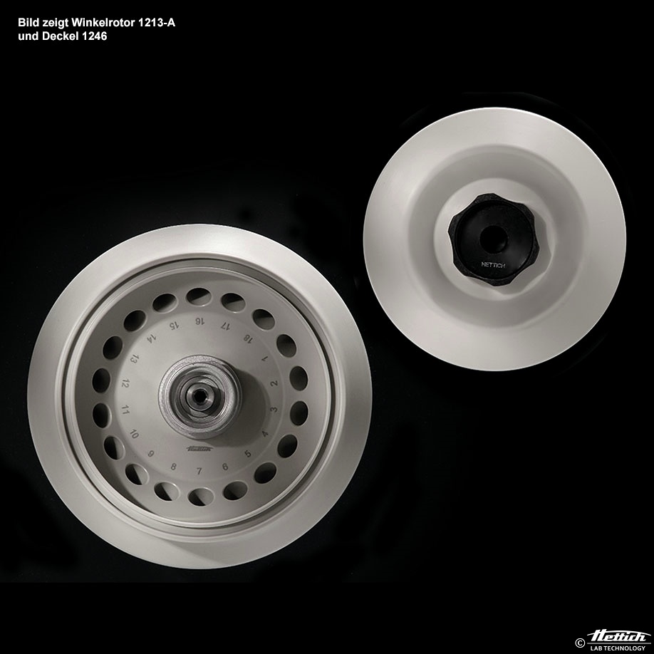 Deckel mit Bioabdichtung Für Winkelrotor HET 1213/1213-A