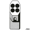 Kunststoff-Gehänge, 4-fach Ø 17,6 x 71,5 mm