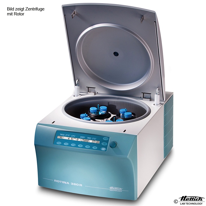 [HET 1706] ROTINA 380 R Tischzentrifuge, gekühlt 200-240 V, ohne Rotor