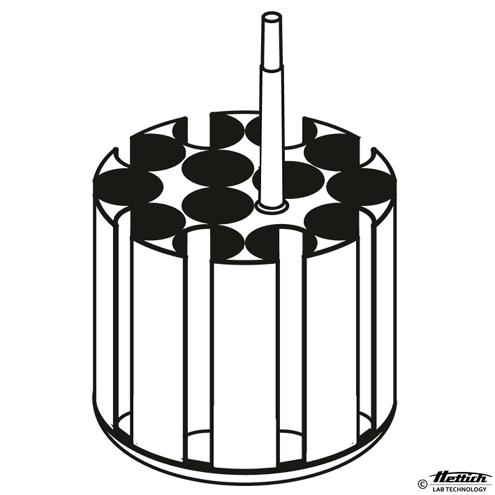 [HET 1763-A] Adapter 13-fach, Ø 17,5 x 62 mm