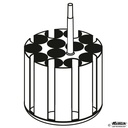 Adapter 13-fach, Ø 17,5 x 62 mm