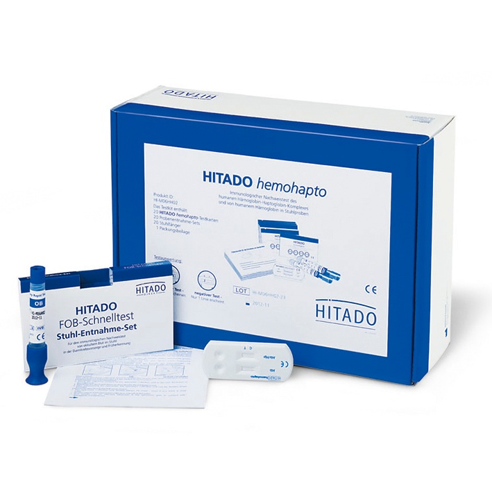[HIT 308-26063473] HITADO hemohapto Stuhltest (20 T.)