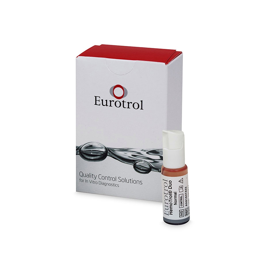 [HIT HC-120-139172] QC HemoTrol Duo normal (2 x 1 ml) Kontrolllösung
